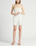 Jil Sander+ Womens Shorts & Bermuda Shorts Ivory