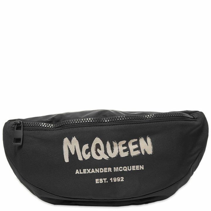 Photo: Alexander McQueen Graffitti Logo Belt Bag