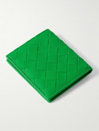 Bottega Veneta - Intrecciato Leather Billfold Wallet - Green