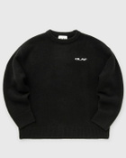 ølåf Drift Knitted Crewneck Black Pullovers