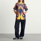 Adidas Arsenal FC. Lifestyler Jersey Top in Yellow/Pure Ruby/Night Indigo
