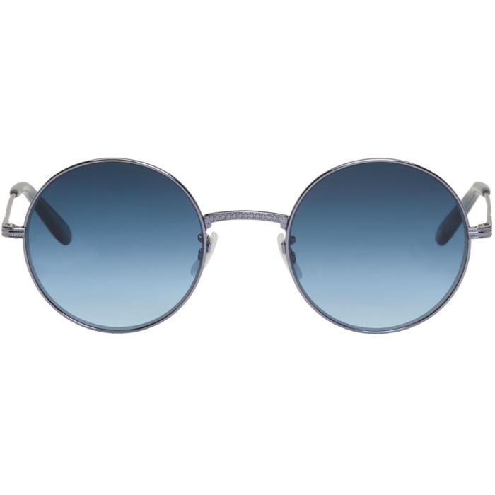 Photo: Garrett Leight Blue Seville 48 Sunglasses