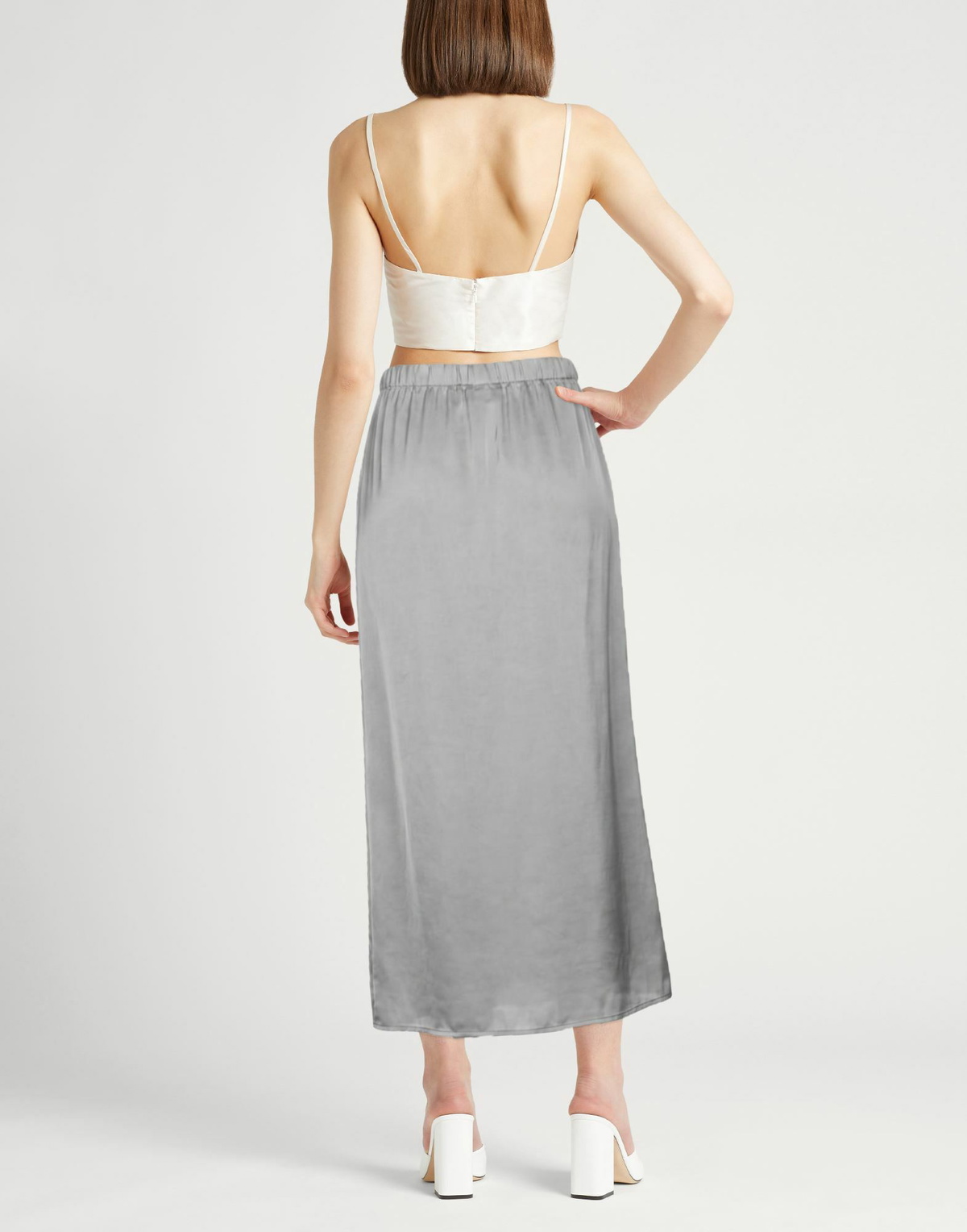 Crossley Womens Maxi skirt in Grey