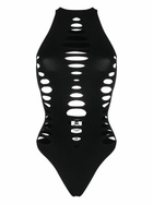 VERSACE - Cut-out One Piece Swimsuit