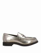 Brunello Cucinelli Womens Loafers in Silver