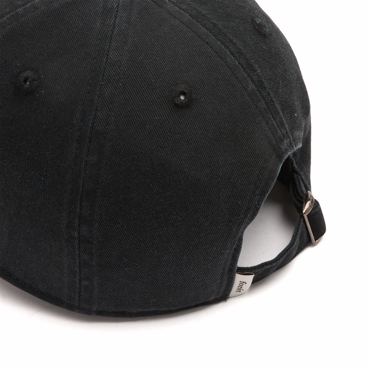 Foret Men's Element Mug Washed Cap in Black 