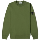 Stone Island Men's Lightweight Crew Sweat in Olive