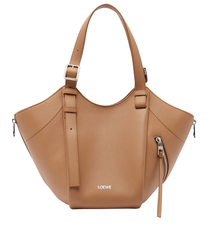 Photo: Loewe Hammock Flip Medium leather tote bag