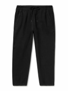 James Perse - Cozy Tapered Cotton-Blend Jersey Sweatpants - Black