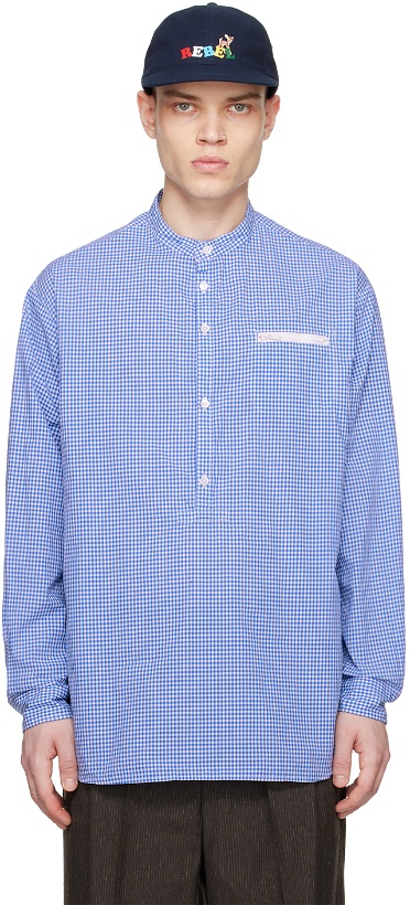 Photo: Undercover Blue Check Shirt