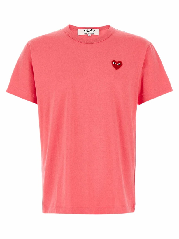 Photo: Comme des Garçons Play Logo Patch T-shirt