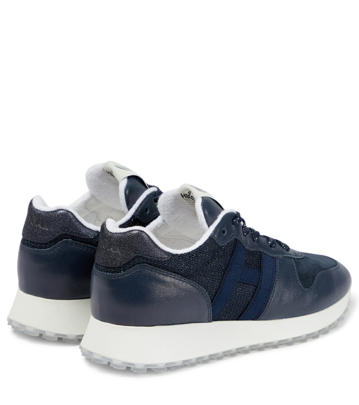 Hogan H429 leather and suede sneakers Hogan