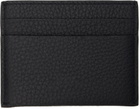 ZEGNA Black Simple Card Holder