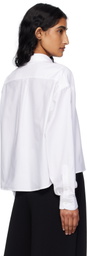 A.P.C. White Sophia Button Down Shirt