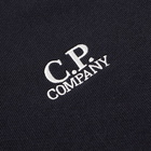 C.P. Company Men's Logo Crew Sweat in Total Eclipse