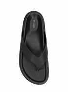 ST.AGNI 30mm Leather Thong Flat Sandals