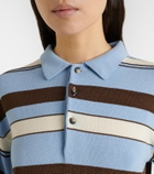 JW Anderson Striped polo shirt