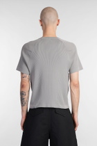 J.L-A.L Aquifer Shortsleeve T-shirt In Grey Polyester