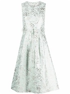 PAROSH - Lurex Jacquard Short Dress
