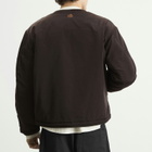 Ranra Men's Ascender Canvas Nylon Jacket And Fleece Lining in Black Coffee