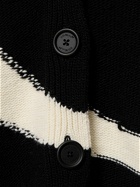 OFF-WHITE - Ow Maxi Logo Wool Cardigan