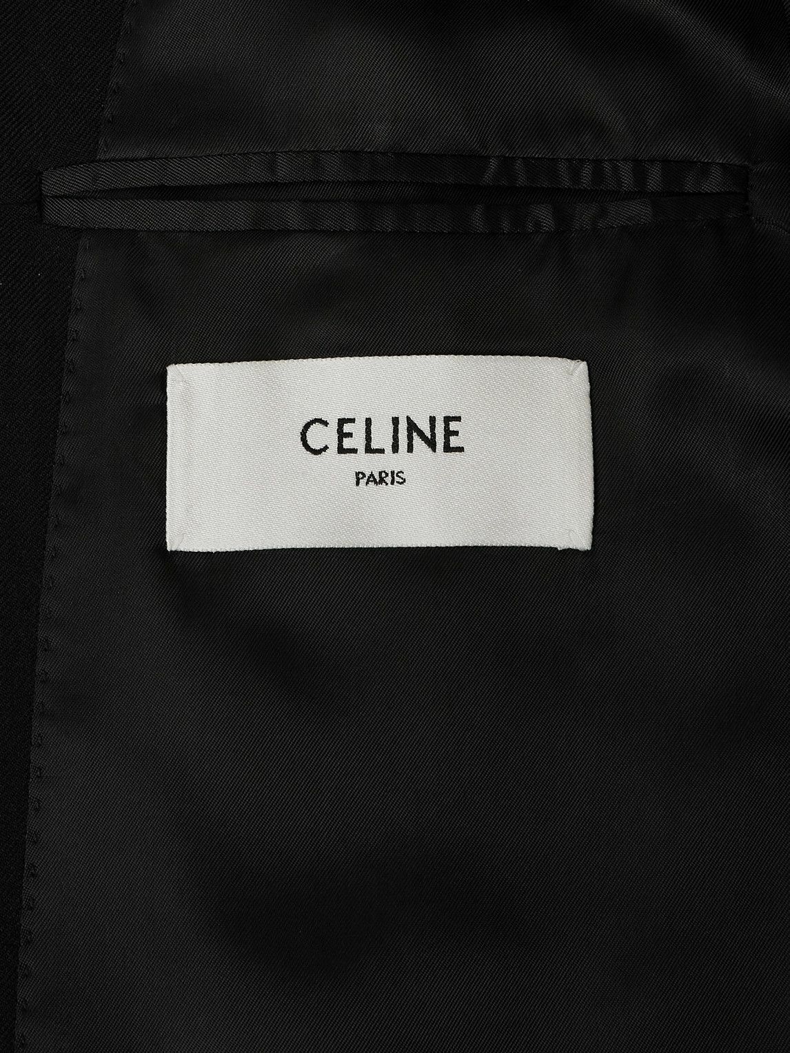 CELINE - Slim-Fit Wool-Twill Blazer - Black