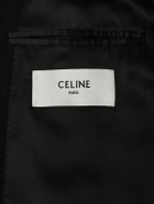 CELINE - Slim-Fit Wool-Twill Blazer - Black