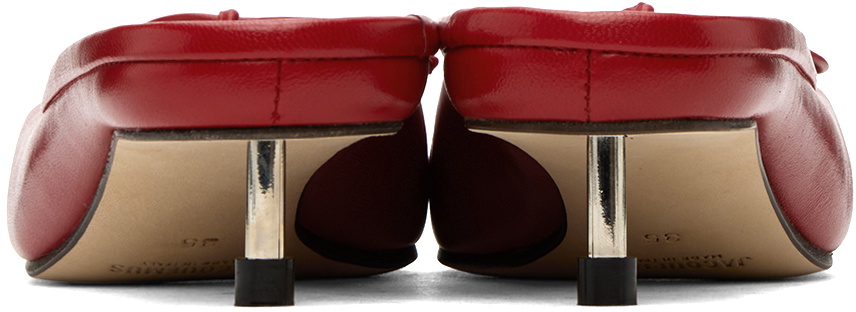 Jacquemus Red Le Chouchou 'Les Mules Basses Ballet' Heels