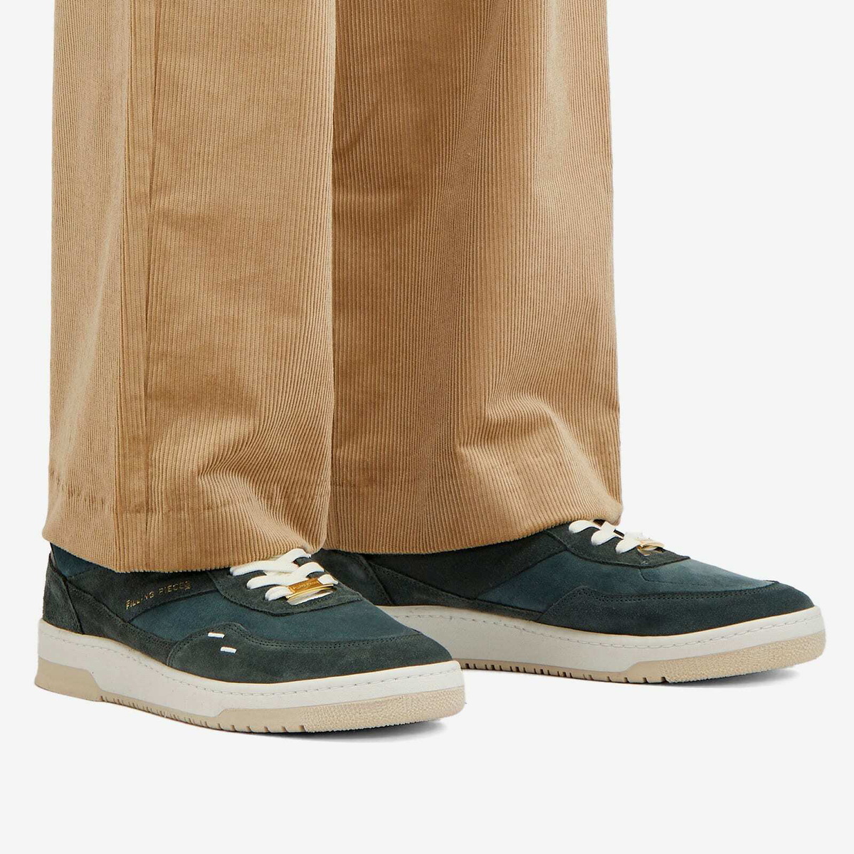 Filling Pieces Men's Ace Spin Dice Sneakers in Green