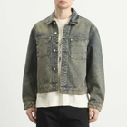 Represent Men's Denim Trucker Jacket in Blue Cream