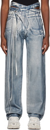 Ottolinger Blue Signature Wrap Jeans