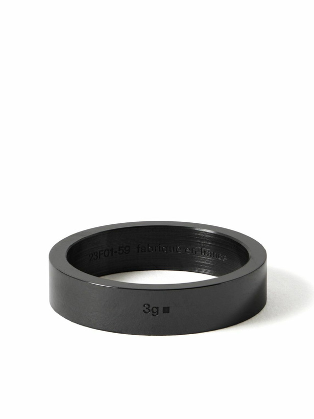 Photo: Le Gramme - 3g Recycled-Ceramic Ring - Black