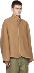 3MAN Beige Blanket Jacket