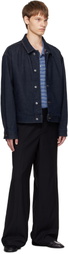 Hugo Navy Regular-Fit Denim Jacket