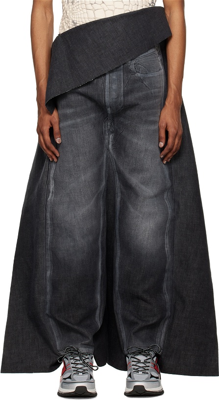 Photo: Diesel Black 2010 D-Macs Straight Jeans