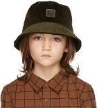 Wynken Kids Green Corduroy Bucket Hat
