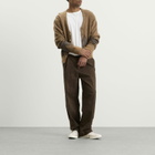 Second/Layer Men's Second Layer Chevy Cardigan in Brown/Gray