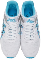 Comme des Garçons Shirt White & Blue Asics Edition Tarther Sneakers