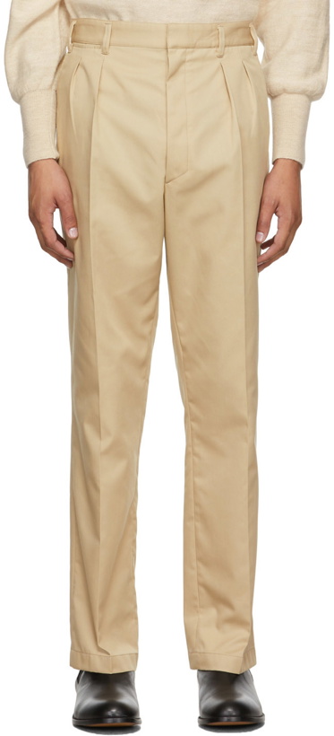 Photo: Lemaire Beige Officer Pants