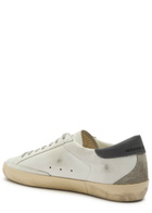 Golden Goose Super Star Distressed Leather Sneakers White