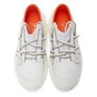 Giuseppe Zanotti White Leather Urchin Sneakers