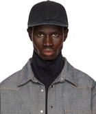 MM6 Maison Margiela Black Canvas Cap