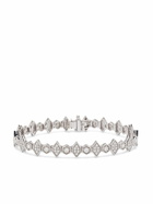 Kolours 18K White Gold Diamond Bracelet