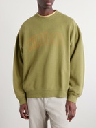 Remi Relief - Colorado Printed Cotton-Jersey Sweatshirt - Green