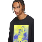 Heron Preston Black Heron Paint Long Sleeve Shirt