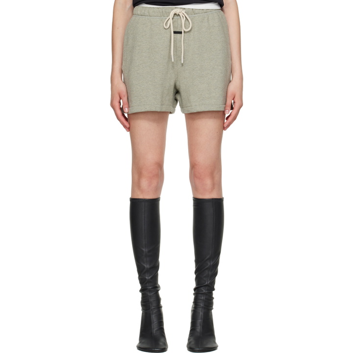 Photo: Fear of God ESSENTIALS Gray Classic Fit Shorts