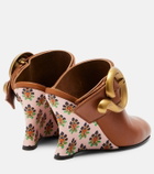 Etro Sabot leather wedges