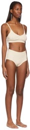 Jil Sander Off-White Viscose Underwear Set