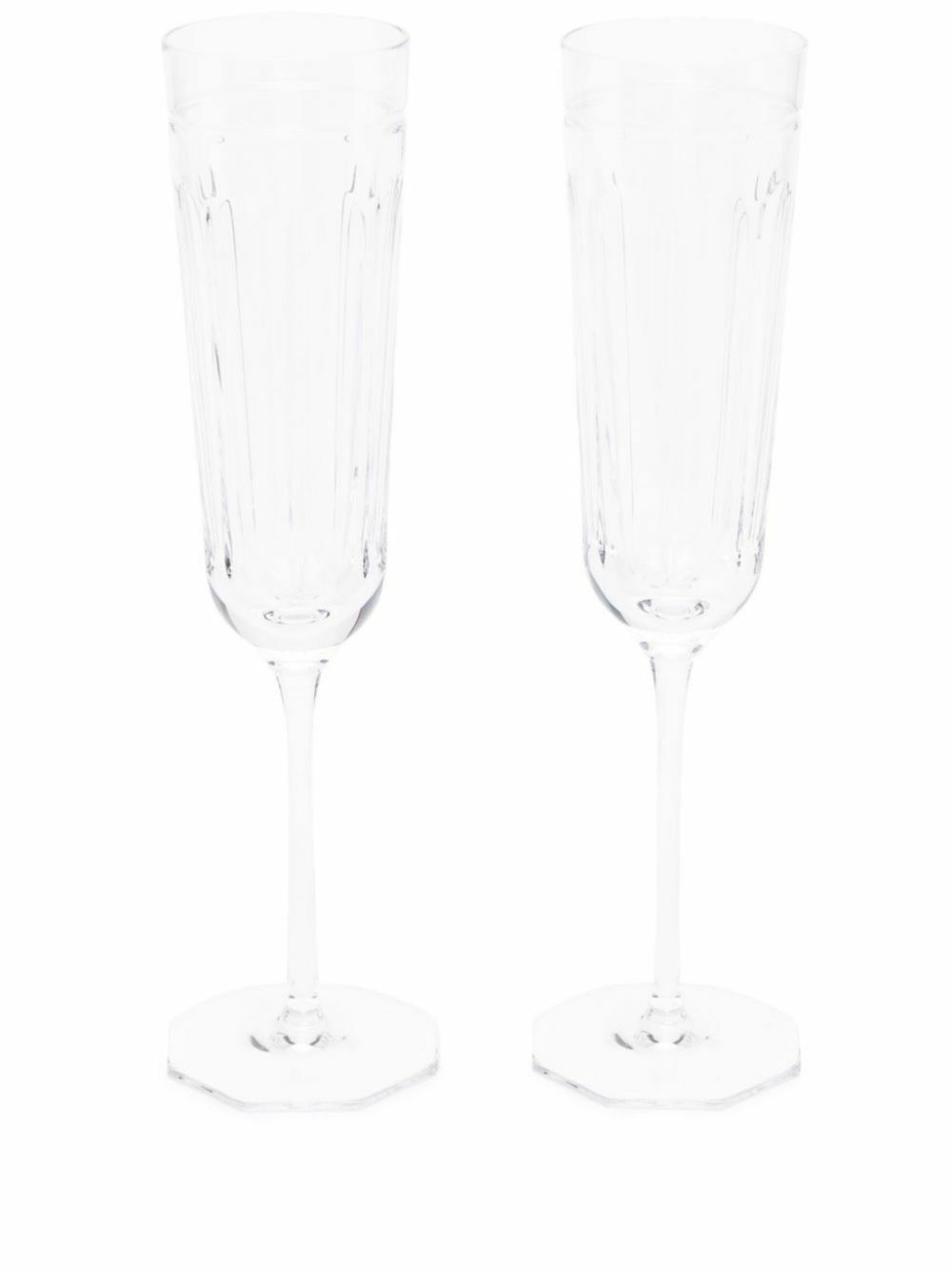 Ralph Lauren Home Clear Coraline 2 Piece Champagne Flutes