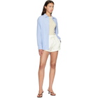 Citizens of Humanity Off-White Vivienne Rolled Sweat Shorts